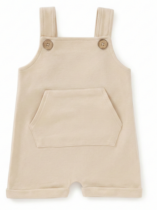 Overol beige bebé