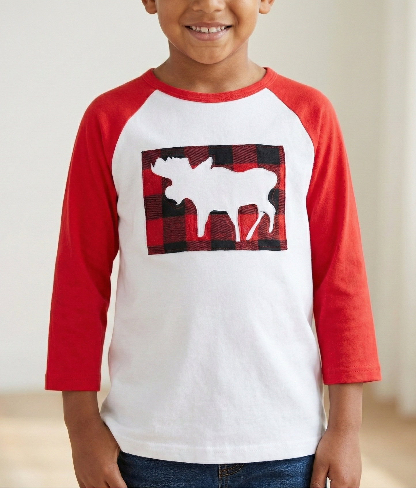 Playera navidad alce