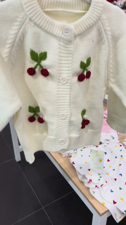 Suéter Tejido Cherry 🍒