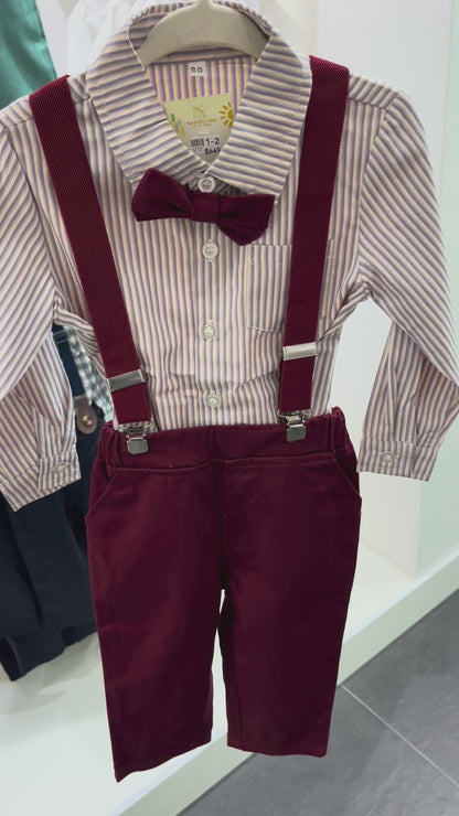 Conjunto tirantes vino