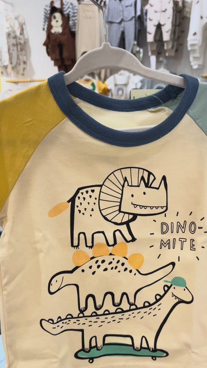 Playera dinosaurios