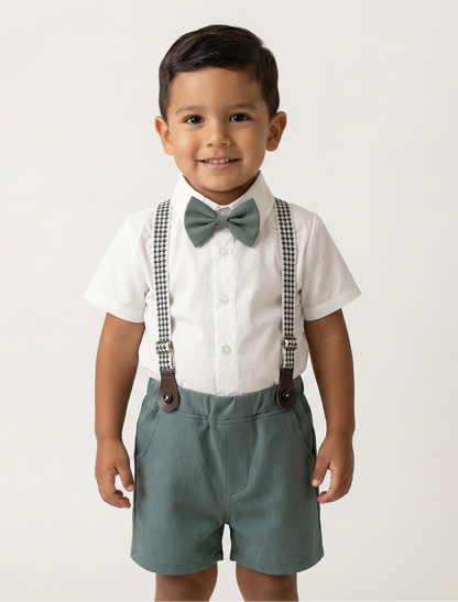 Conjunto tirantes verde