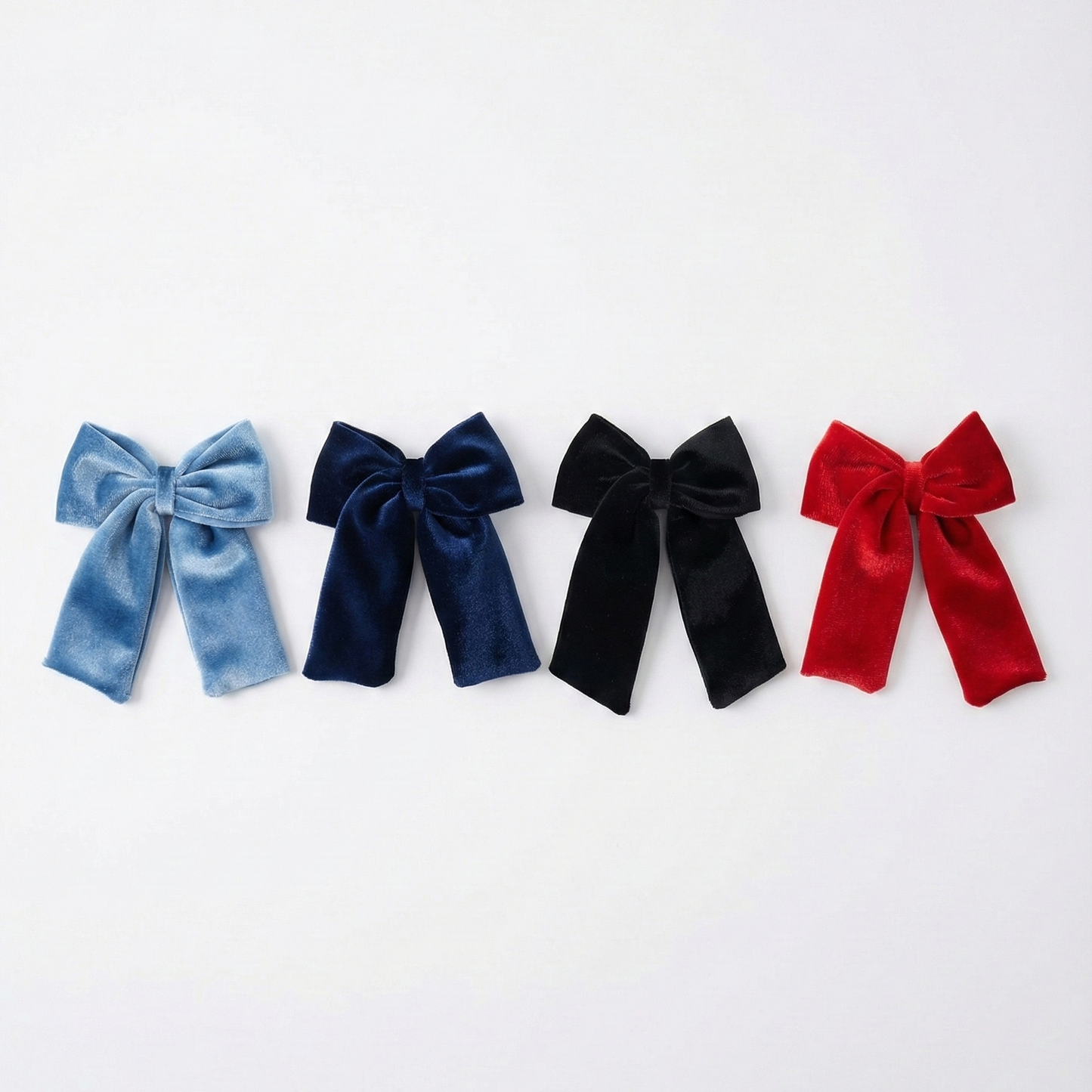 Moños mediano terciopelo