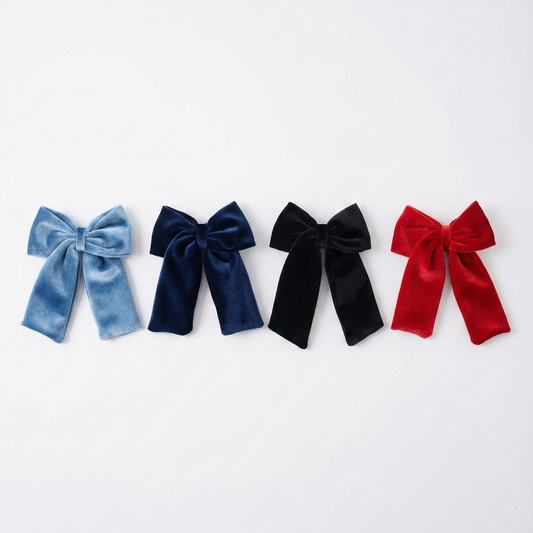 Moños mediano terciopelo
