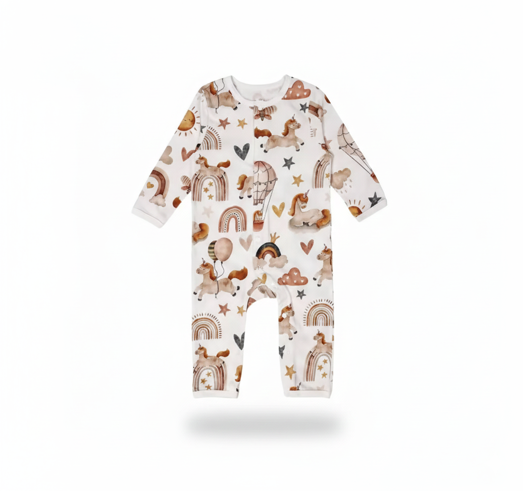 Pañalero unicornio globos