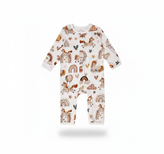 Pañalero unicornio globos