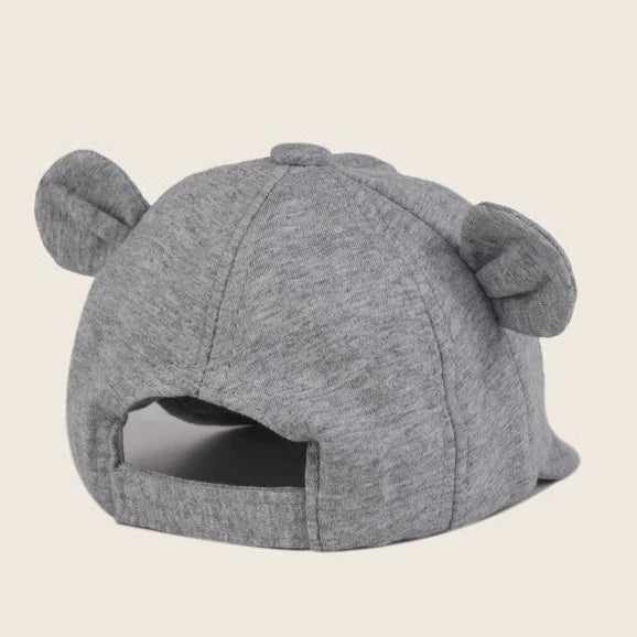 Gorra para bebe gris
