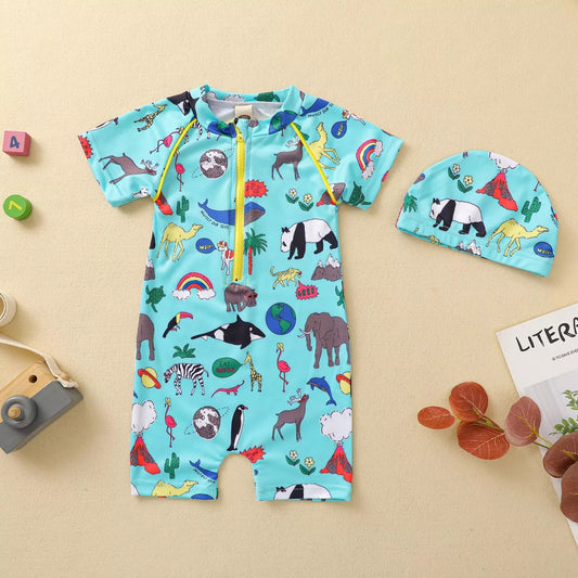 Traje de baño animales